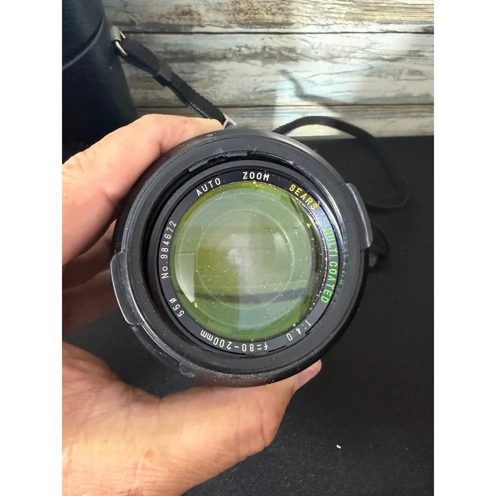Sears 80-200mm f4.0 PK Mount Lens Good Vintage Multi Coated Macro 202.737020